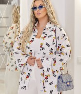 Рубашка свободного кроя DOL-350A520