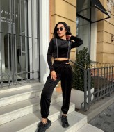 Велюровый прогулочный костюм DN-193A490