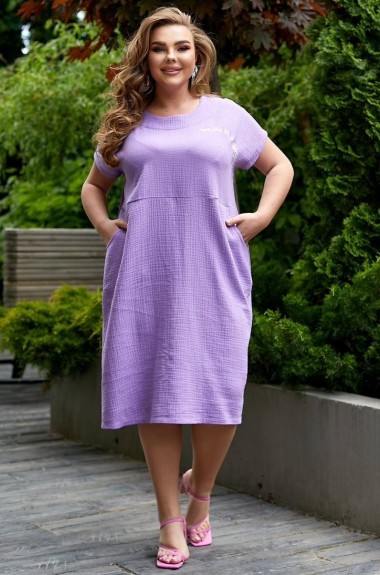 Летнее платье из муслина NU-1414A15