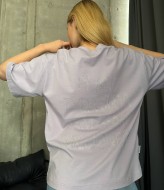 Удлиненная футболка оверсайз ANB-432A300