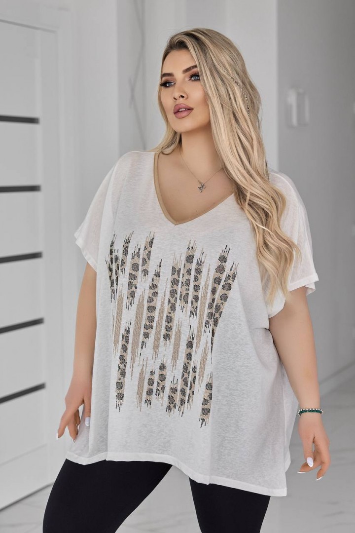 Вільна футболка MAX-2032A800