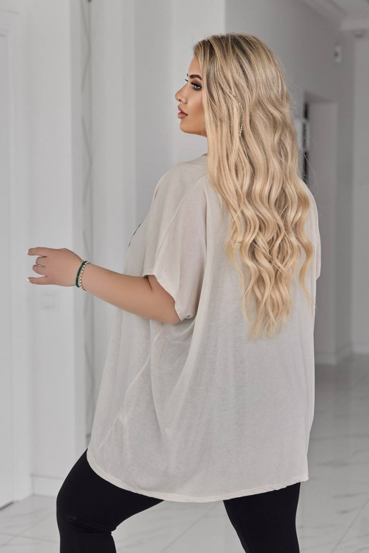 Вільна футболка MAX-2032A800