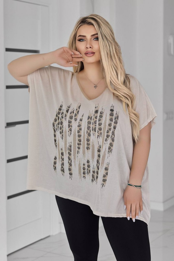 Вільна футболка MAX-2032A800