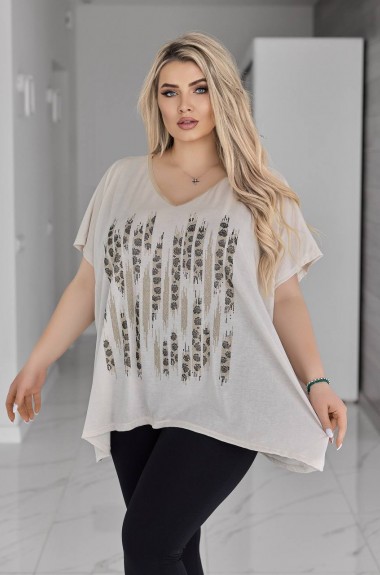 Вільна футболка MAX-2032A800