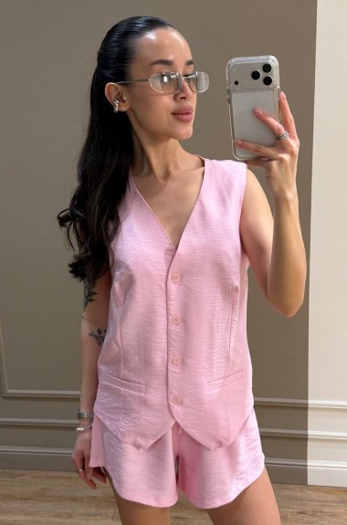 Костюм летний женский с шортами  ATE-100A630