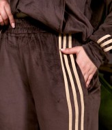 Женский бархатный спортивный костюм  ELR-4089A800