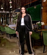 Женский бархатный спортивный костюм  ELR-4089A800