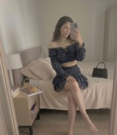 Костюм двойка топ и юбка AKS-184A550