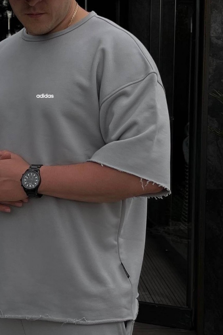 Костюм мужской шорты и футболка  KUT-1725A550