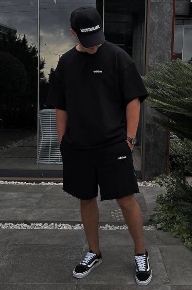 Костюм мужской шорты и футболка  KUT-1725A550