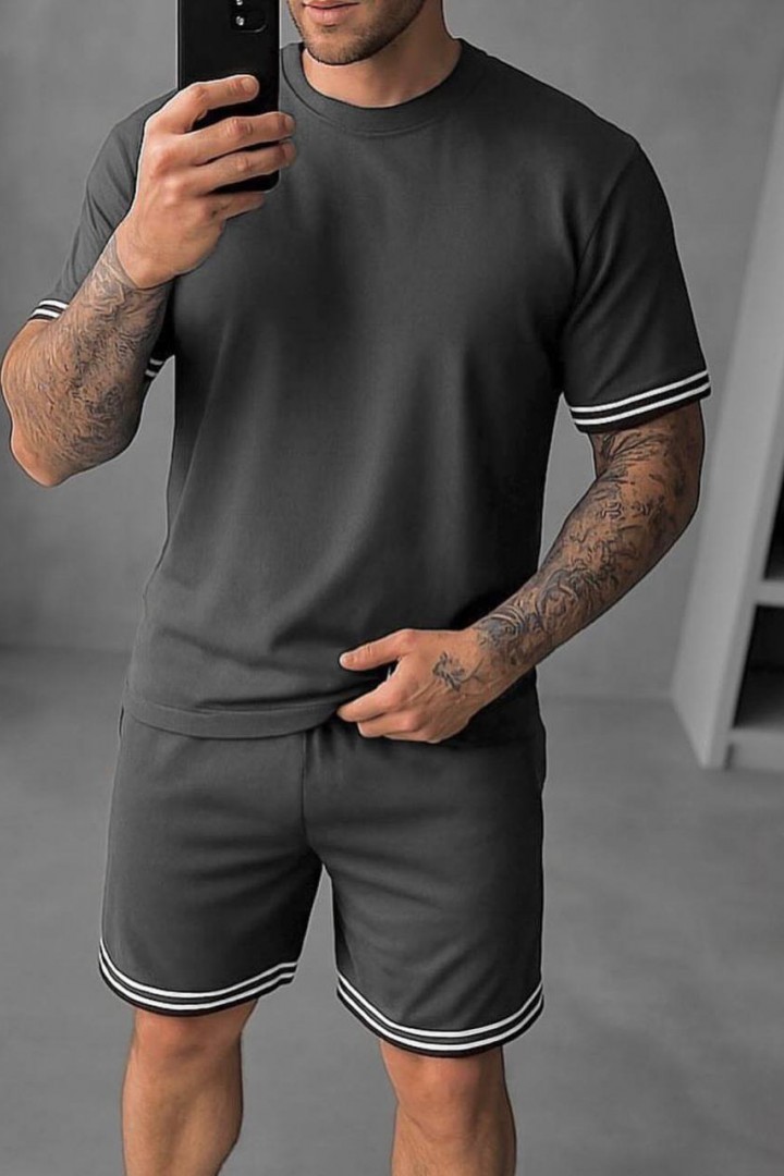 Костюм мужской футболки и шорты KUT-1732A550
