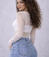 Женский стильный лонгслив MIK-2310A250