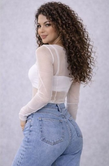 Женский стильный лонгслив MIK-2310A250 Женский стильный лонгслив MIK-2310A250