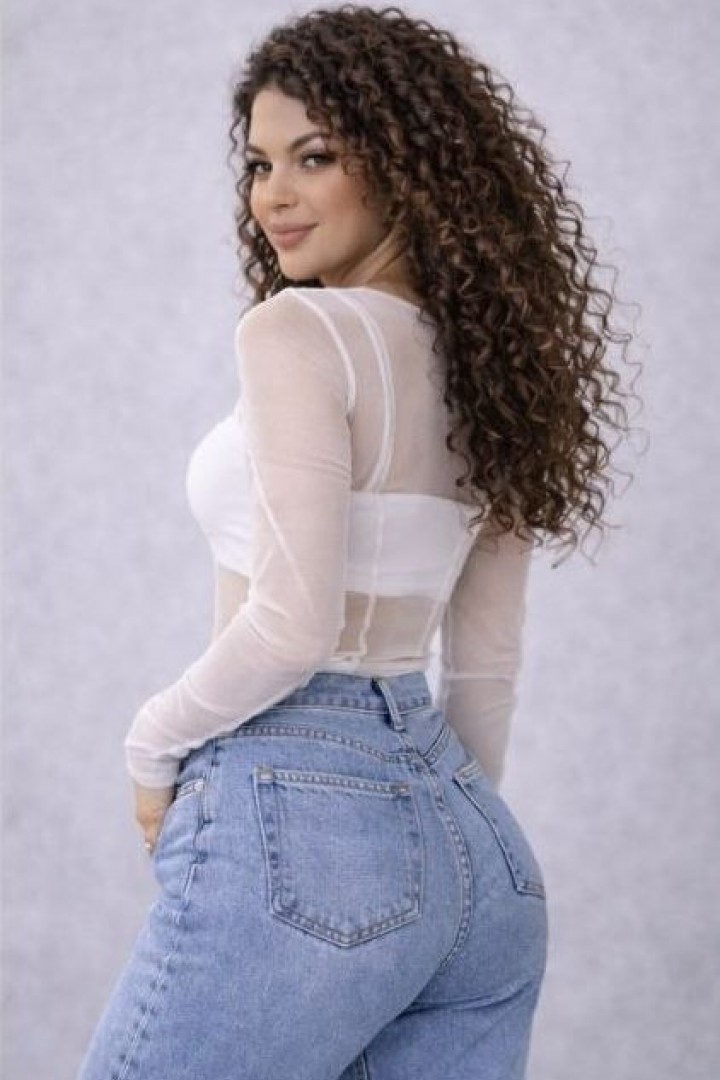 Женский стильный лонгслив MIK-2310A250