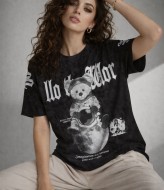 Легкая футболка свободного кроя MIK-55A380