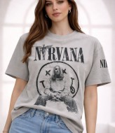 Базовая футболка oversize MIK-67A340