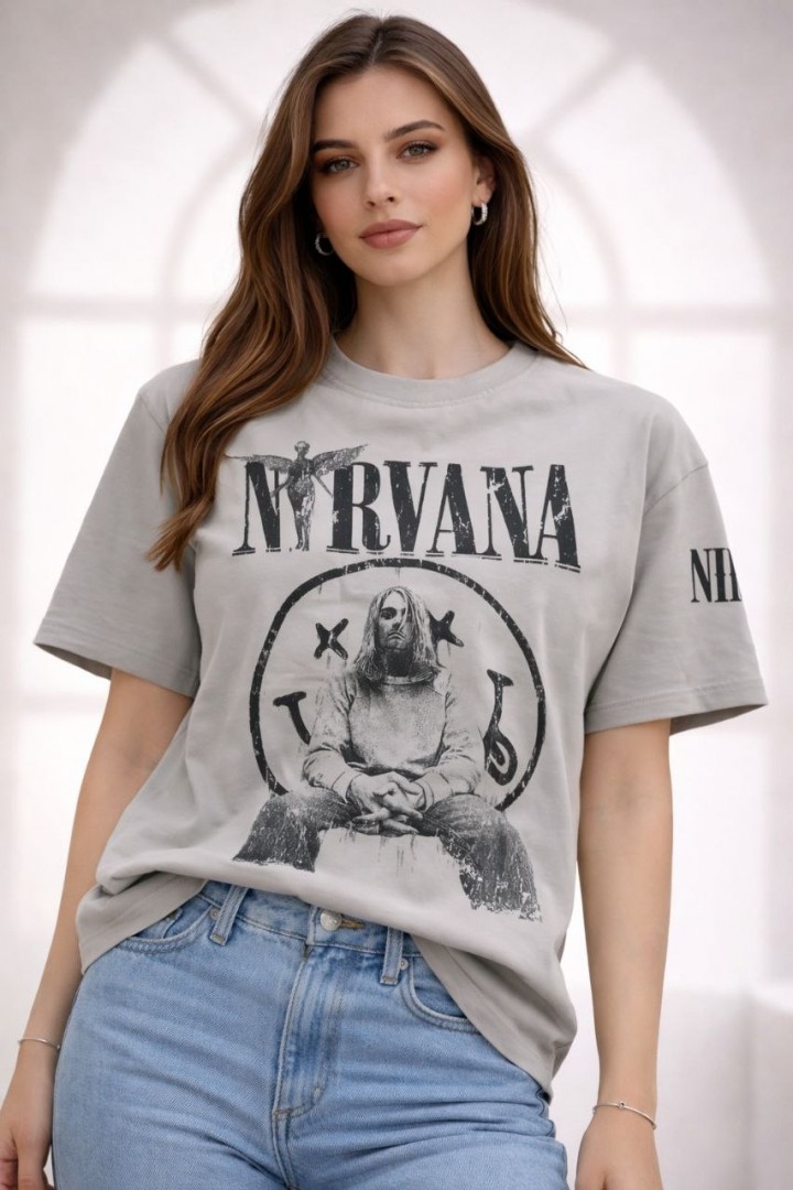 Базовая футболка oversize MIK-67A340