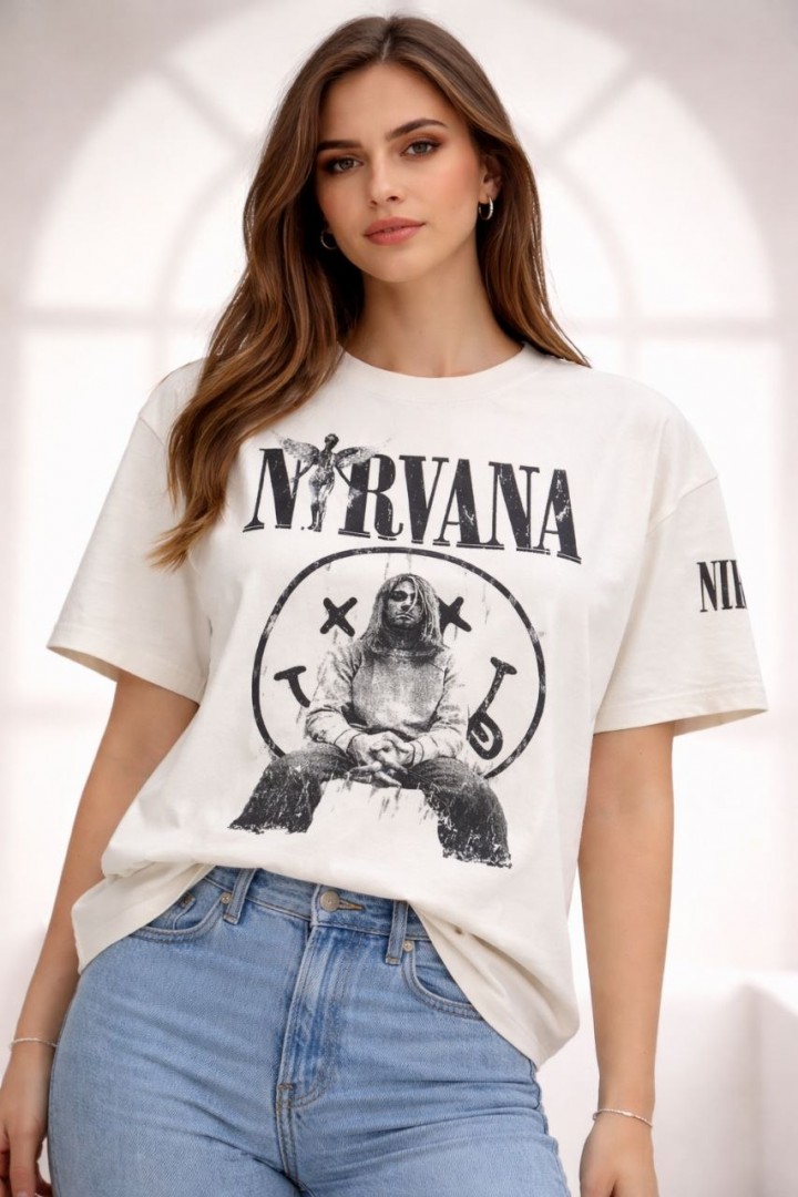 Базовая футболка oversize MIK-67A340