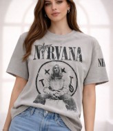 Базовая футболка oversize MIK-67A340