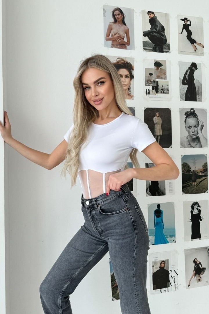 Жіночий стильний боді MIK-1475A280