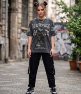 Легкая футболка свободного кроя MIK-55A380