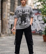 Легкая футболка свободного кроя MIK-55A380