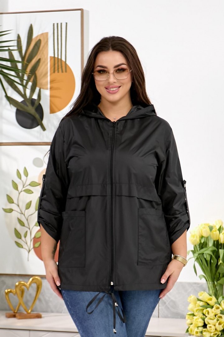 Ветровка свободного кроя RIL-0494A12