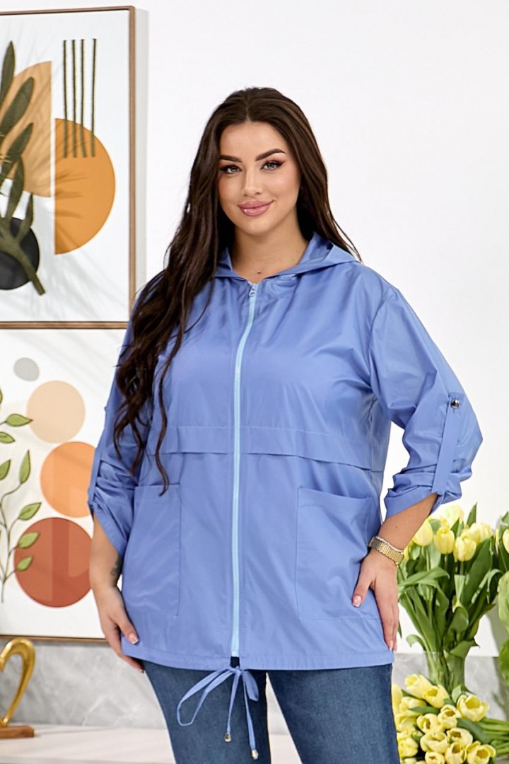 Ветровка свободного кроя RIL-0494A12