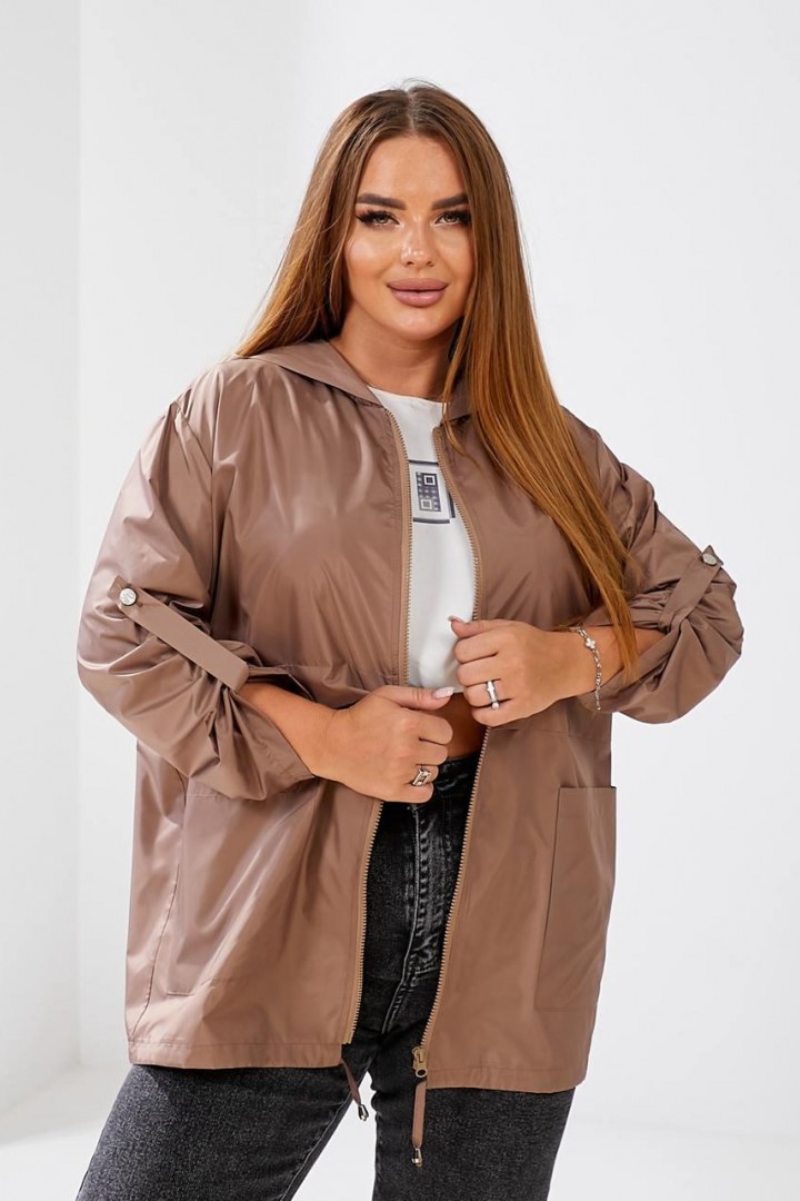 Ветровка свободного кроя RIL-0494A12