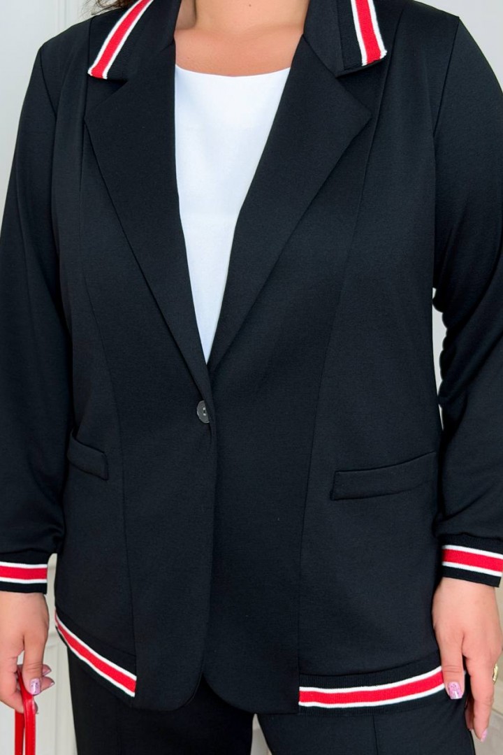 Костюм тройка пиджак, футболка и штаны DV-R4445A1150