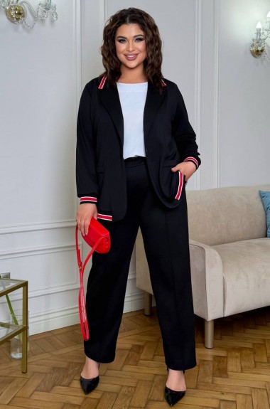 Костюм тройка пиджак, футболка и штаны DV-R4445A1150