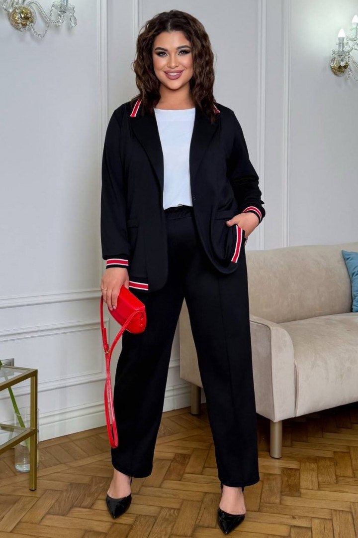 Костюм тройка пиджак, футболка и штаны DV-R4445A1150