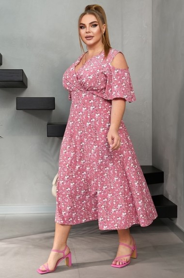 Летнее платье с запахом MOV-205A470 Летнее платье с запахом MOV-205A470