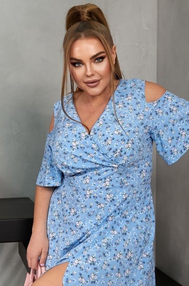 Летнее платье с запахом MOV-205A470 Летнее платье с запахом MOV-205A470