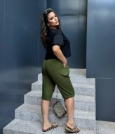 Шорты из льна женские CUR-837A380 Шорты из льна женские CUR-837A380