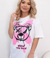 Женская футболка с принтом ACHK-1960A300