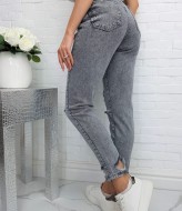 Модные серые джинсы NJ-VVO-4444A800