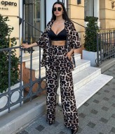 Женский леопардовый костюм LID-502A950