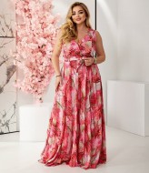 Яркое летнее платье EY-672A29B33