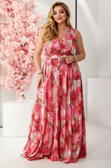 Яркое летнее платье EY-672A29B33