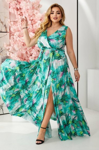 Яркое летнее платье EY-672A29B33