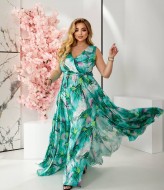 Яркое летнее платье EY-672A29B33