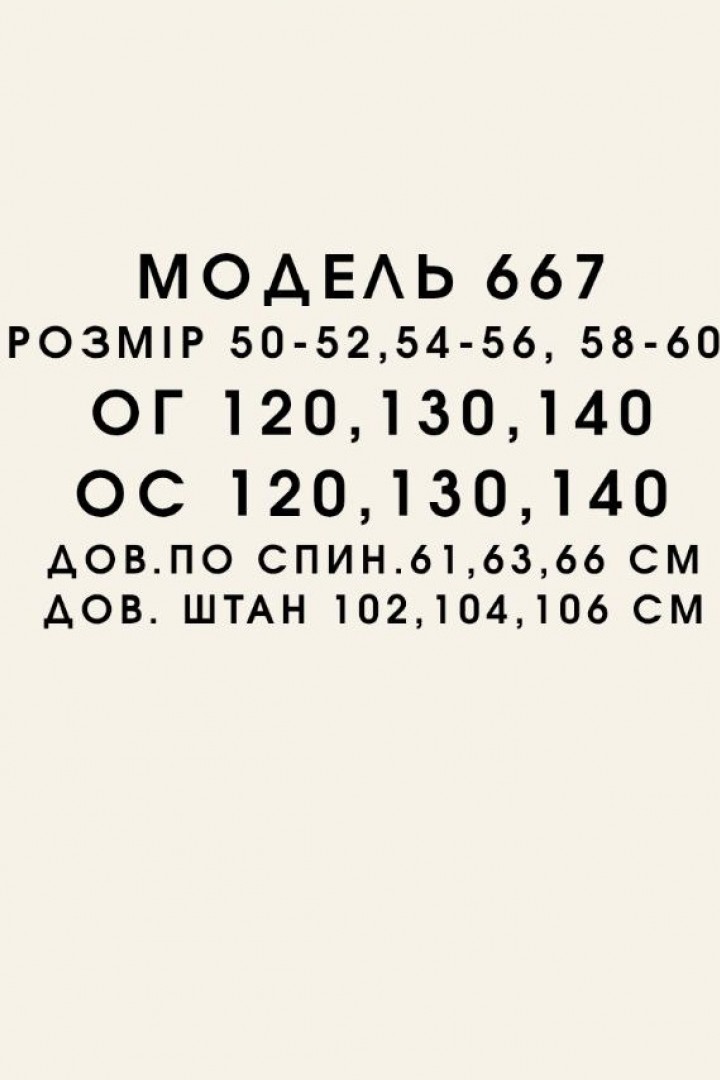 Брюки та блузка MYD-667A450