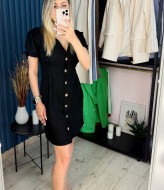 Платье с пуговицами спереди EST-5852A590