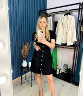 Платье с пуговицами спереди EST-5852A590