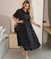 Платье с резинкой на талии RAL-138A500 Платье с резинкой на талии RAL-138A500