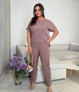 Брючный костюм двойка MSY-0789A450