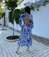 Платье миди с открытой спиной NOB-24032A450