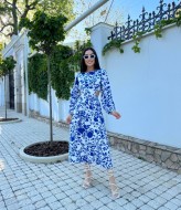 Платье миди с открытой спиной NOB-24032A450