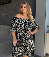 Платье с принтом ELR-4061A350